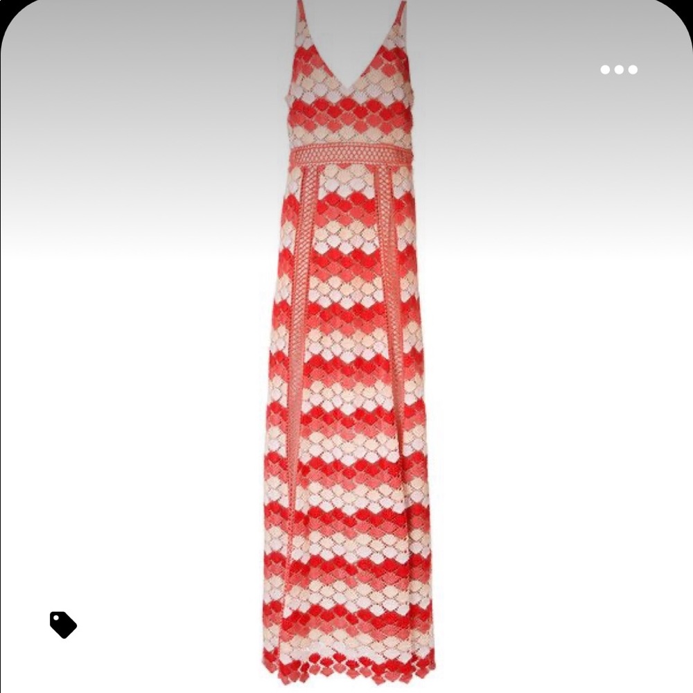 Zac Zac Posen Misty Crochet Gown